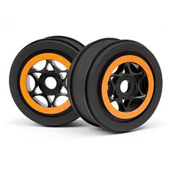 Apache C1/SC- Jantes AH-64 noir/orange (42x83mm/2pcs)