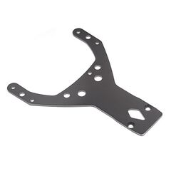 Baja 5R - Plaque supérieur avant (Gunmétal)