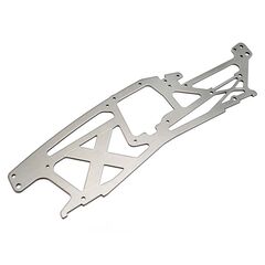 SAVAGE X - CHASSIS 2.5MM GAUCHE (GRIS)