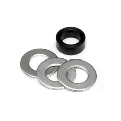 SAVAGE X - SET DE RONDELLES METAL (5x7.5x3mm)