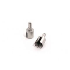 AXE SORTIE DE DIFF RENFORCE 5X21MM-ARGENT-2 PCES (NITRO 3 EVO)