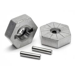SAVAGE X - SECHSKANT-RADMITNEHMER 17MM (GRAU)