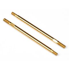 TITANIUM NITRIDE COATED SHOCK SHAFT 3X58MM (2PCS)