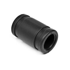 SILICONE EXHAUST COUPLING 15x25x40mm (BLACK)