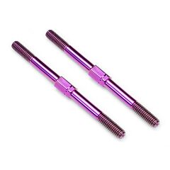 Biellette en titane (4x40mm) Violet (1 paire)