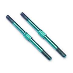 Biellette en titane (4x40mm) Vert (1 paire)
