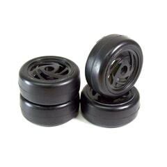 Räderset Onroad Ronin Slick schwarz 1:10 (4)