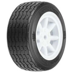 VTA Front Tire, 26mm, Mounted White W heel