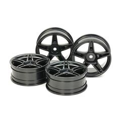 Med. Nar.5-Spoke Wheels (24mm +2) 4 pcs