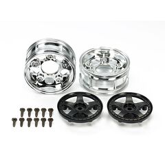 Two-Piece 5 Spoke Wheels (2 pcs. black)