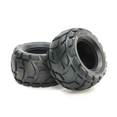 Round Block Rear Bubble Tires (soft/2pcs)