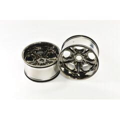 7.5 Wheels 23mm Hex (Gunmetal Chrome)