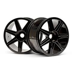 Truggy 4.6 - 7 Spoke Felgen (Schwarz-Chrom)