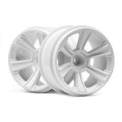 Jumpshot - Jantes 6-Shot MT (Blanc/2pcs)