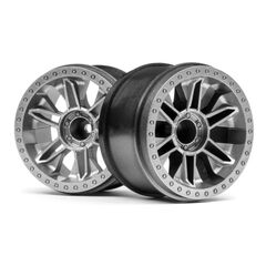 6-SHOT ST WHEEL (SILVER/2PCS)