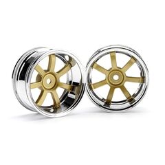 JANTES RAYS GRAM LIGHTS 57S-PRO CHROME/DOREE (9mm OFFSET)