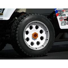 OUTLAW WHEEL WHITE (120X60MM/-4MM OFFSET/2PCS)