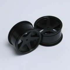JANTE NOIRE LARGE BATONS