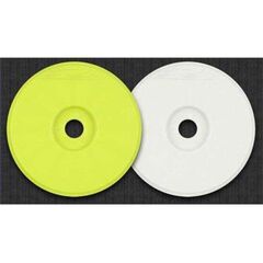 1/8 Velocity V2 Buggy Wheel, Fr & R, White(4)