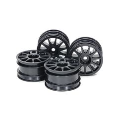M-Chassis 11-Spoke Wheels (black  4 pcs)