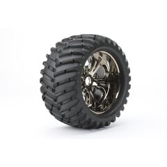 V-Pattern Wheels + Tires (Pre-Glued) Pair
