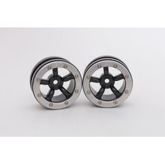 Beadlock Jantes PT-Safari noir/argent 1.9 (2) 
