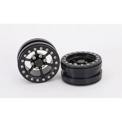 Beadlock Wheels PT-Power Black/Black 1.9 (2pcs)