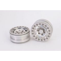 Beadlock Wheels PT-Vintage Silver/Silver 1.9 (2 pcs)