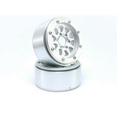 Beadlock Wheels GEAR argent/argent 1.9 (2) sans moyeu de roue
