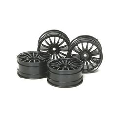 Black 18-Sp.Wheel Set (26mm Offset +2)