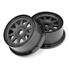 HPI104975-TR-10 WHEEL BLACK (120x60mm/-4mm OFFSET)