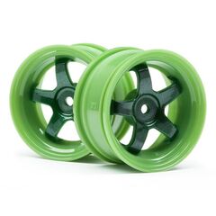 WORK MEISTER S1 WHEEL GREEN (9MM OFFSET/2PCS)