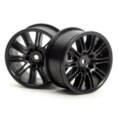 10 SPOKE MOTOR SPORT WHEEL 26MM BLACK