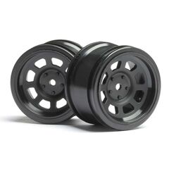 VINTAGE STOCK CAR WHEEL 31mm Black (6mm OFFSET)