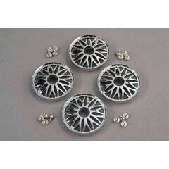 BBS TYPE CHROME WHEEL COVERS (
