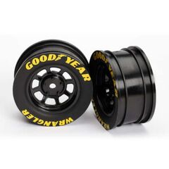 Wheels, 8-spoke (black) (2)