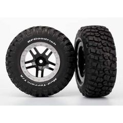 Tires & wheels, assembled, glued (SCT