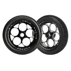 Tires & wheels, assembled, glued (alu minum Weld wheels, tires, foam inserts) (front) (2)