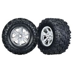 Tires & wheels, assembled, glued (X-M