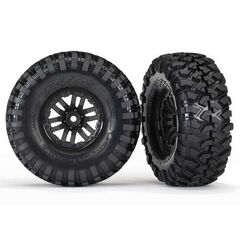 Tires and wheels, assembled, glued (T RX-4 wheels, Canyon Trail 1.9 tires) (2)