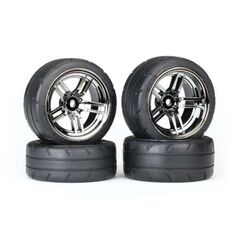 Tires & wheels, assembled, glued (spl