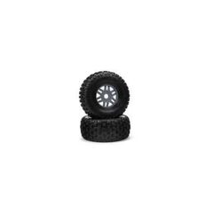 dBoots 'Fortress' Tyre Set Glued Gun Metal (Pair)