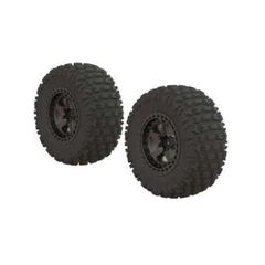 Dboots 'Fortress SC' Tire Set Glued G un Metal (2)