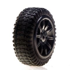 MICRO Tires Mounted Silver RALLY