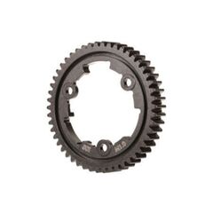 Spur gear, 50-tooth (machined, harden ed steel) (wide face, 1.0 metric pitc h)