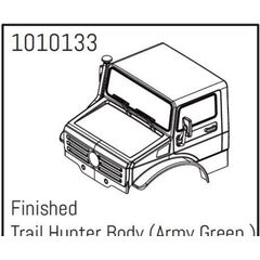 T-Hunter PC Carrosserie Set (army green) - PRO Crawler 1:18