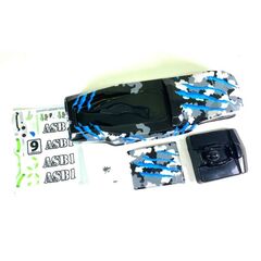 Carrosserie camouflage/bleu Sand Buggy