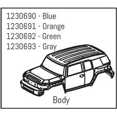 Carrosserie bleu - Khamba
