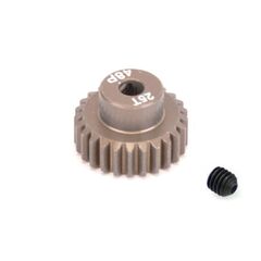 25T 48DP pinion gear 7075 Aluminum  3.175 bore For 1-10 cars