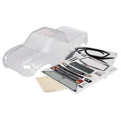 Body, TRX-4 Sport (clear, trimmed, die-cut for LED light kit, requires p ainting)/ window masks/ decal sheet